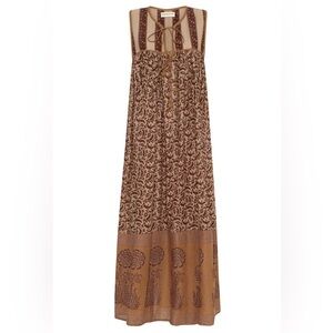 Daughters of India | Aahna dress in Walnut | M